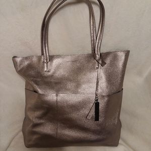 Vince Camuto large bronze Tote
